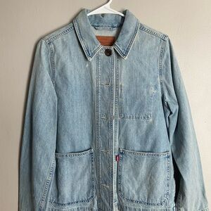 Levi's Blue Lightweight Shirt Jacket Classic Denim